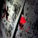 【 note 記事 】「 箔が錆びる？ 経年変化も計算したブックカバー 」