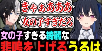 【ぶいすぽ】終始女の子すぎる綺麗な悲鳴を上げるのせさん