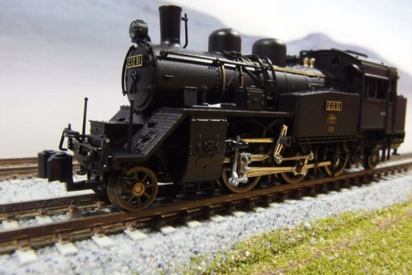 クローゼットの中の鉄道模型 - 蒸気機関車 SL