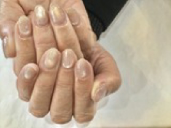 ✨新色✨ ハニーフラッシュマグ・薄ピンクのキラキラ春色ネイル🌸💖