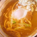 【なごみ】にぼし粉が付いてくるカレー鍋うどん