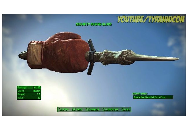 【フォールアウト4】クレイジーな近接武器ＴＯＰ5【FO4】