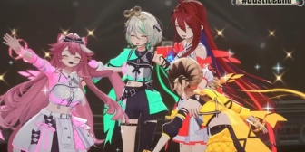 【ホロEN】ジャスティス2周年記念3Dライブまとめ『いきなり実写ｗ』『BL所持罪ｗ』『新曲ｷﾀ――(ﾟ∀ﾟ)――!!』