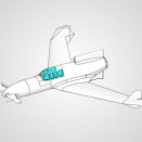 1/144 カーチス XP-55アセンダー、原型製作記（5）