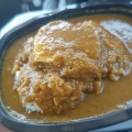 メニュー全制覇を目指して食一番でテイクアウト！今回は煮たまごカレー弁当！（食一番4回目）