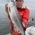 今シーズン初ビワマスジギング