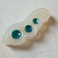 お盆最終日ですね。と、グリーンなギラギラ枝豆つくりました。