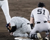 阪神・中野拓夢は「大丈夫です」　藤川球児監督が笑顔で状態を明かす