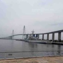 富山半日ドライブ　新湊大橋〜白エビ軍艦