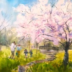 水彩的生活KUROKAWAの透明水彩画