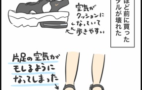 サンダル壊れたんだけどさ