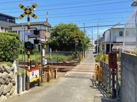 小田急江ノ島線全踏切ガイド：藤沢本町3号踏切