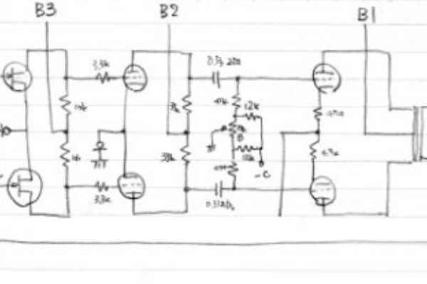 ひでじの手作りオーディオ - 6AH4GT全段差動Amp