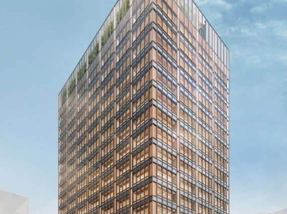 木造の超高層オフィスビルが日本橋で着工！三井不動産による地上18階、高さ84m「(仮称)日本橋本町一丁目3番計画」が竹中工務店の施工で2026年9月竣工予定