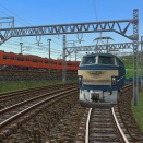 EF66 901電気機関車牽引コンテナ貨物12両編成から