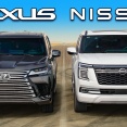 【海外の反応】レクサスと日産の最上級SUVでドラッグレースをしてみた！