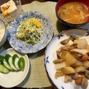 結婚記念日ですが＆豚小間と大根、ゴボウの炒め煮