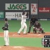 【日ハム】守備から途中出場の清宮、第一打席でフェンス直撃のツーベース！