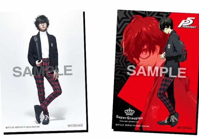 【ペルソナ5】コラボグッズ、実写版ジョーカーかっこよすぎｗｗｗｗｗｗｗ