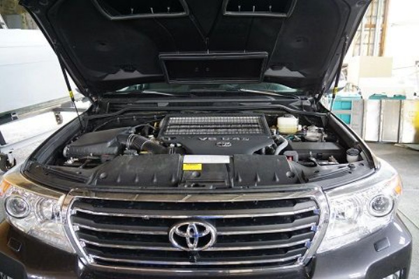 木漏れ日とそよ風 ランクル