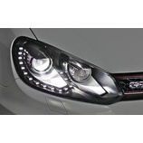 『【Q&A】Golf6 LED DRL バイキセノンヘッドライトを装着するとカーナビが常に夜表示になるのですが...』の画像
