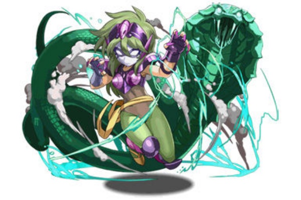 パズドラ 白銀聖闘士 蛇遣い座のシャイナ モンスター紹介 ステータス スキル 覚醒 入手方法 使い道 Puzdrafan パズドラ攻略 速報