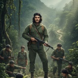 『【動画】 AI イメージによるスライド動画（世界の偉人達 - チェ・ゲバラ）』の画像