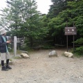 雨降る前に金峰山