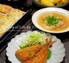 あじフライ＆お酢でさっぱり白菜とひき肉のスープ／スノービューティーの記事大反響！