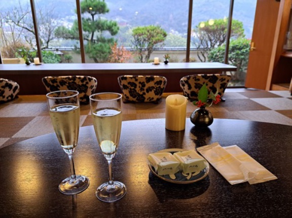 御宿 瑞鷹　ウェルカムドリンク　①