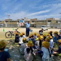 岐阜小学校の自転車教室