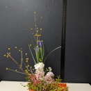 春だから花材いっぱい