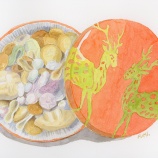 『【水彩画】吹き寄せ(中川政七商店)』の画像