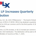 【MPLX】MPLXが2年連続12.5％増配を発表！