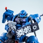 HG軍警ザク　完成