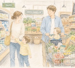 「子育てとはこういうこと…」買い物のたびに親を悩ませる現実