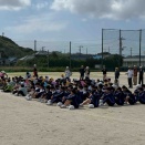 地震対応避難訓練