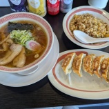 『【幸楽苑】中華そば + チャーハン + 餃子』の画像