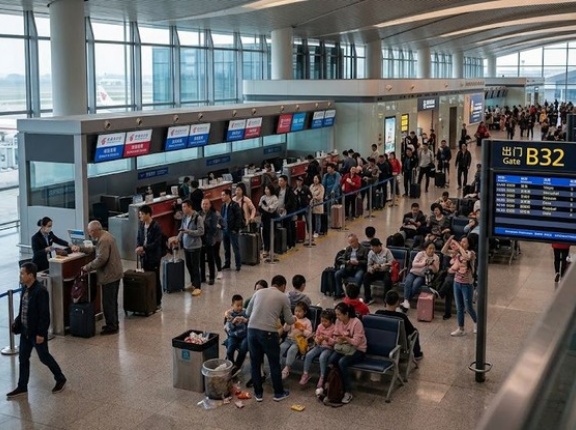 「中国人の民度を上げるにはあと何年？」空港で見た光景にげんなり…ネット「100年かかるだろうね」！