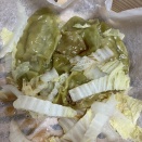 ケール入り蒸し餃子とまたもや涙