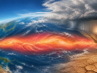 【地球】史上最強「スーパーエルニーニョ」発生、世界の気象は未知の領域に...