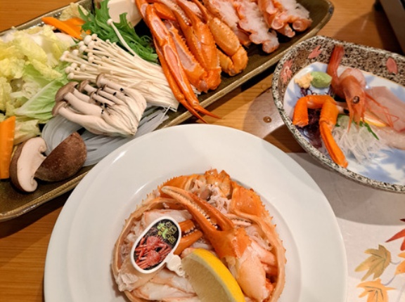 1人2杯分！香住蟹フルコースと温泉＆絶景の宿✨「休暇村 竹野海岸」さんに行ってきました♪