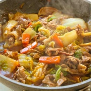 ♡一品で大満足！豚肉と白菜のうま煮♡【#簡単レシピ #時短 #節約 #白菜レシピ #豚こま #あんかけ 】