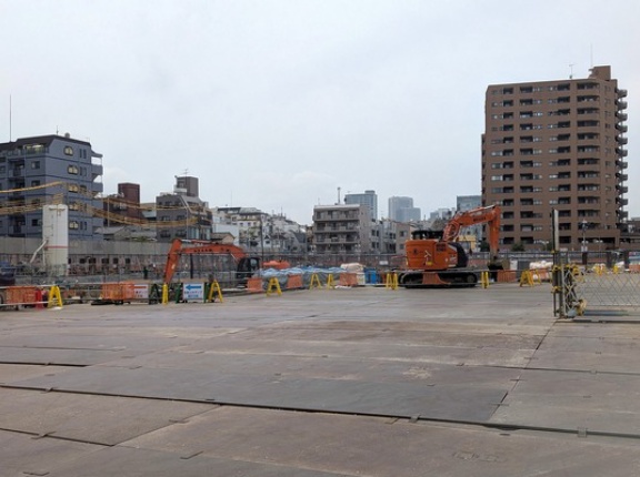 地上39階「白金一丁目西部中地区第一種市街地再開発事業」の建設状況！東急不動産らによる分譲タワマン（2026.4.5）