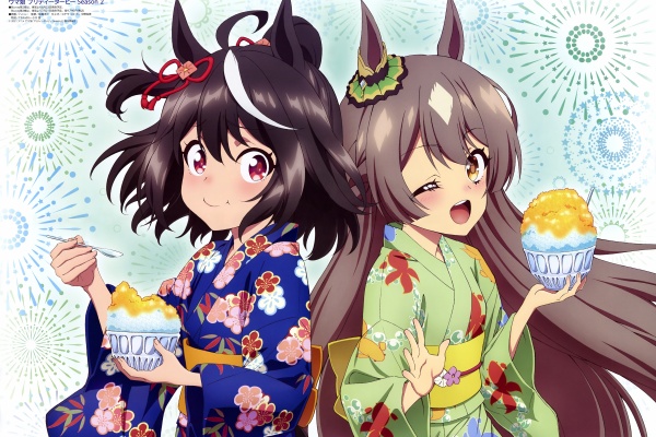 にじげん壁紙集め ウマ娘 プリティーダービー