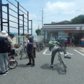 ミニベロ大集団で紫陽花をミニ行きました。