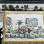 水彩的生活KUROKAWAの透明水彩画