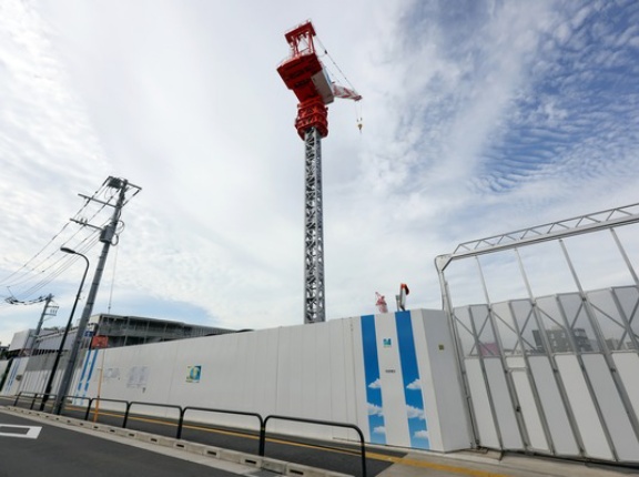 地上29階「ザ・パークハウス 赤羽台タワー＆レジデンス」の建設状況！タワークレーンが1基設置されました（2026.7.11）