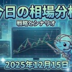 えびえびくん、今日の相場どう見る？