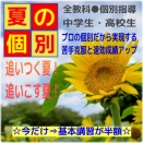 ☆夏の個別（夏期講習）☆